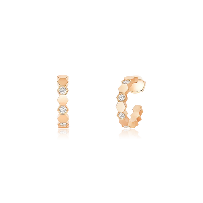 [vivabelle]Hollow Design Four-Leaf Clover Flower Shape Ring