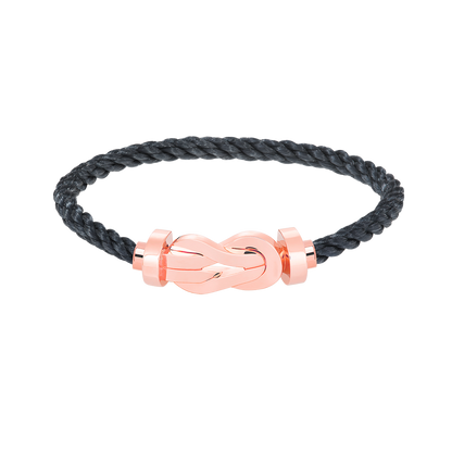 [vivabelle]CHANCE LARGE 8 FIGURE BUCKLE NO DIAMOND BRACELET ROSE GOLD