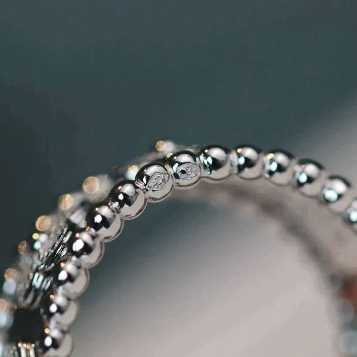 [vivabelle]CLOVER KALEIDOSCOPE RING 10MM