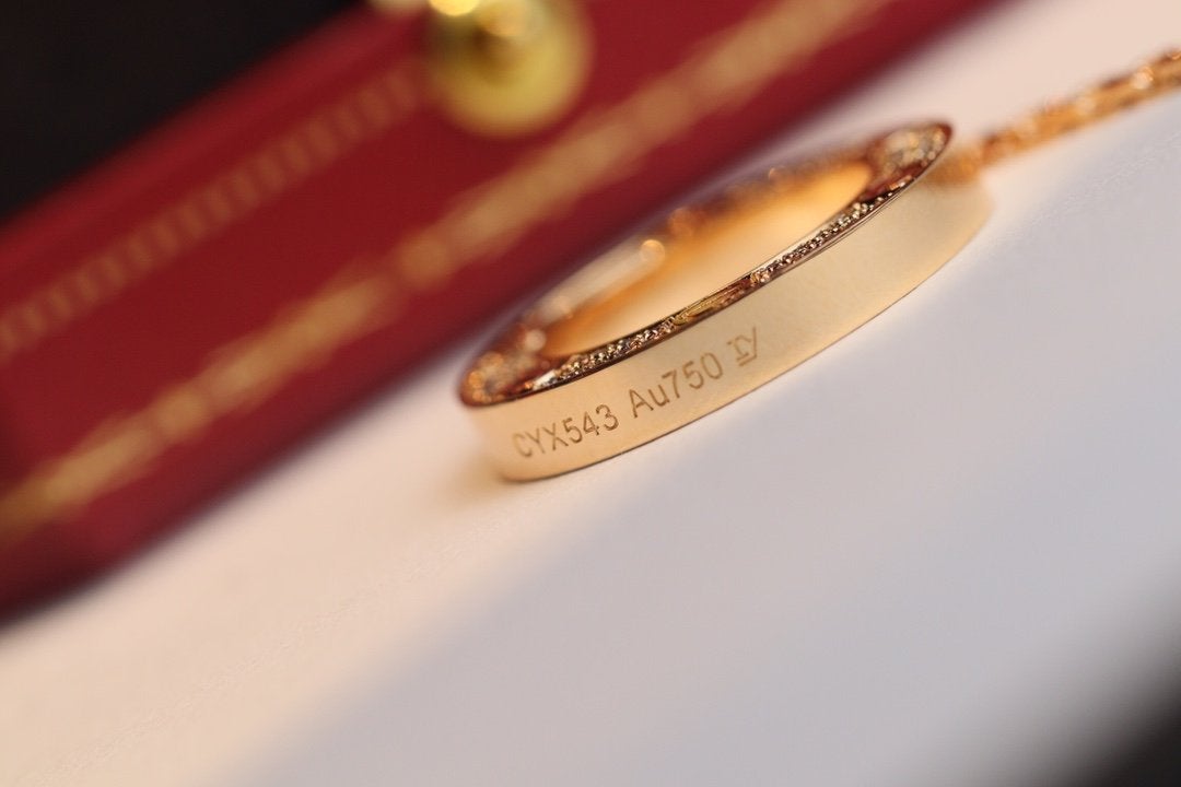 [vivabelle]LOVE NECKLACE ADJUSTABLE ROSE GOLD