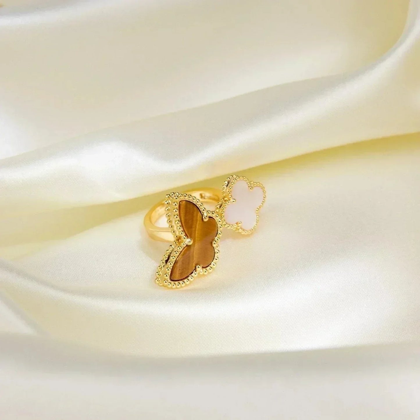 [vivabelle]LUCKY BETWEEN THE FINGER RING