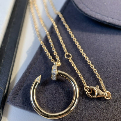 [vivabelle]JUSTE NECKLACE PINK GOLD