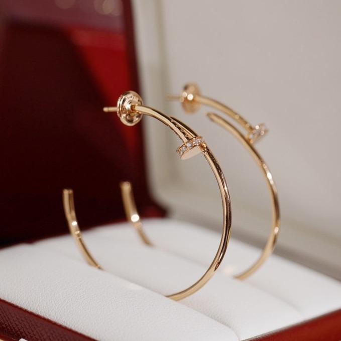 [vivabelle]JUSTE EARRINGS DIAMONDS 1.8MM