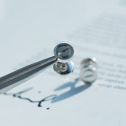 [vivabelle]LOVE EARRINGS SILVER 10MM