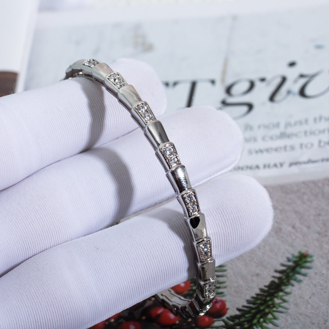 [vivabelle]SERPENTI BRACELET SILVER DIAMOND