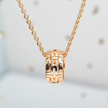 [vivabelle]PARENTESI NECKLACE PINK GOLD