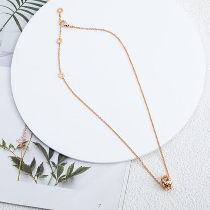 [vivabelle]PARENTESI NECKLACE PINK GOLD