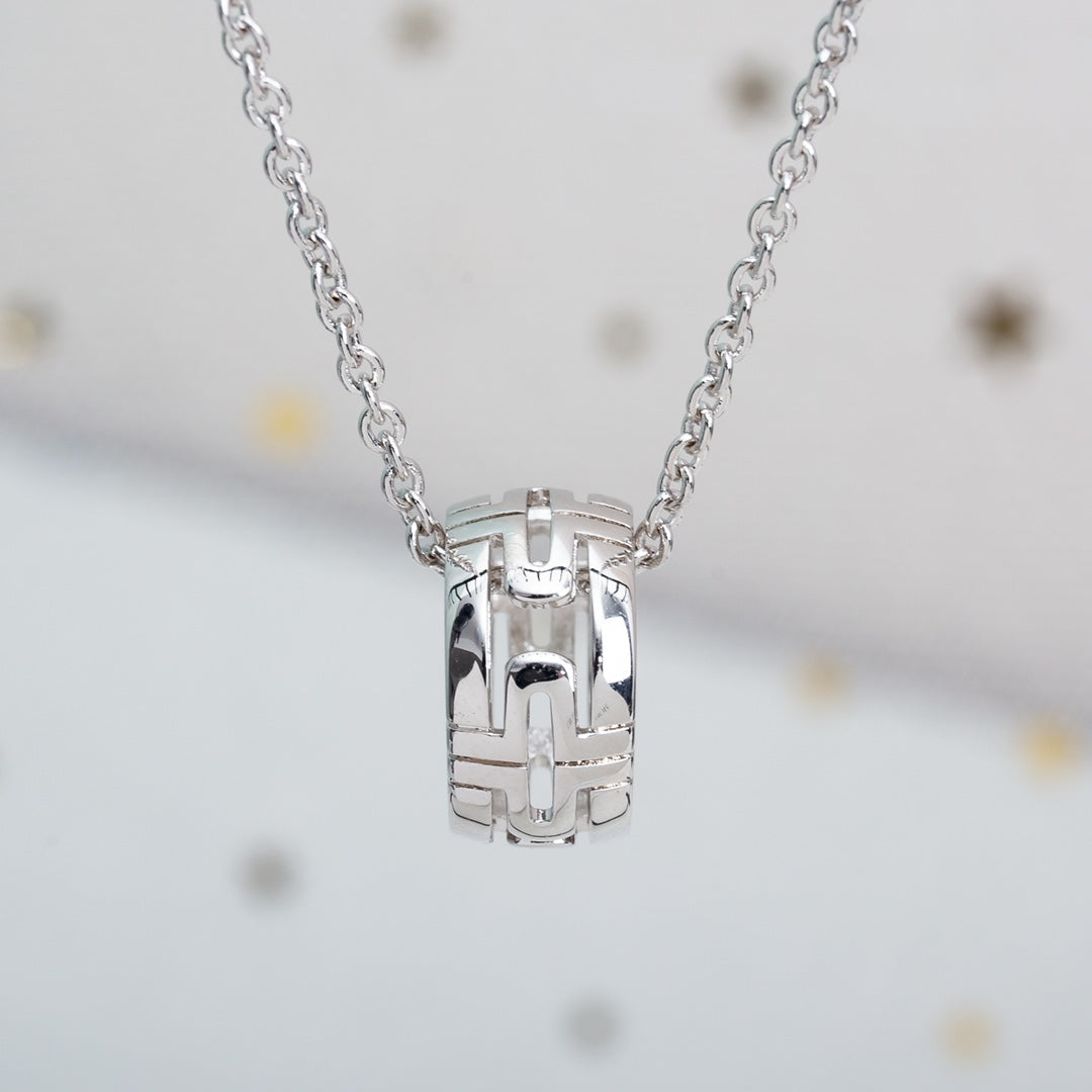 [vivabelle]PARENTESI NECKLACE SILVER