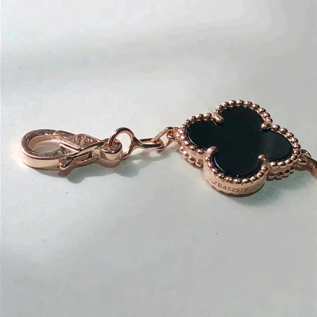 [vivabelle]CLOVER 5 MOTIFS MULTICOLOR  BRACELET