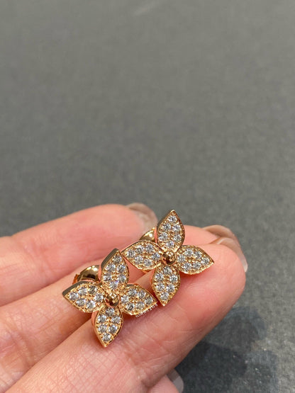 [vivabelle]STAR DIAMOND EARRINGS