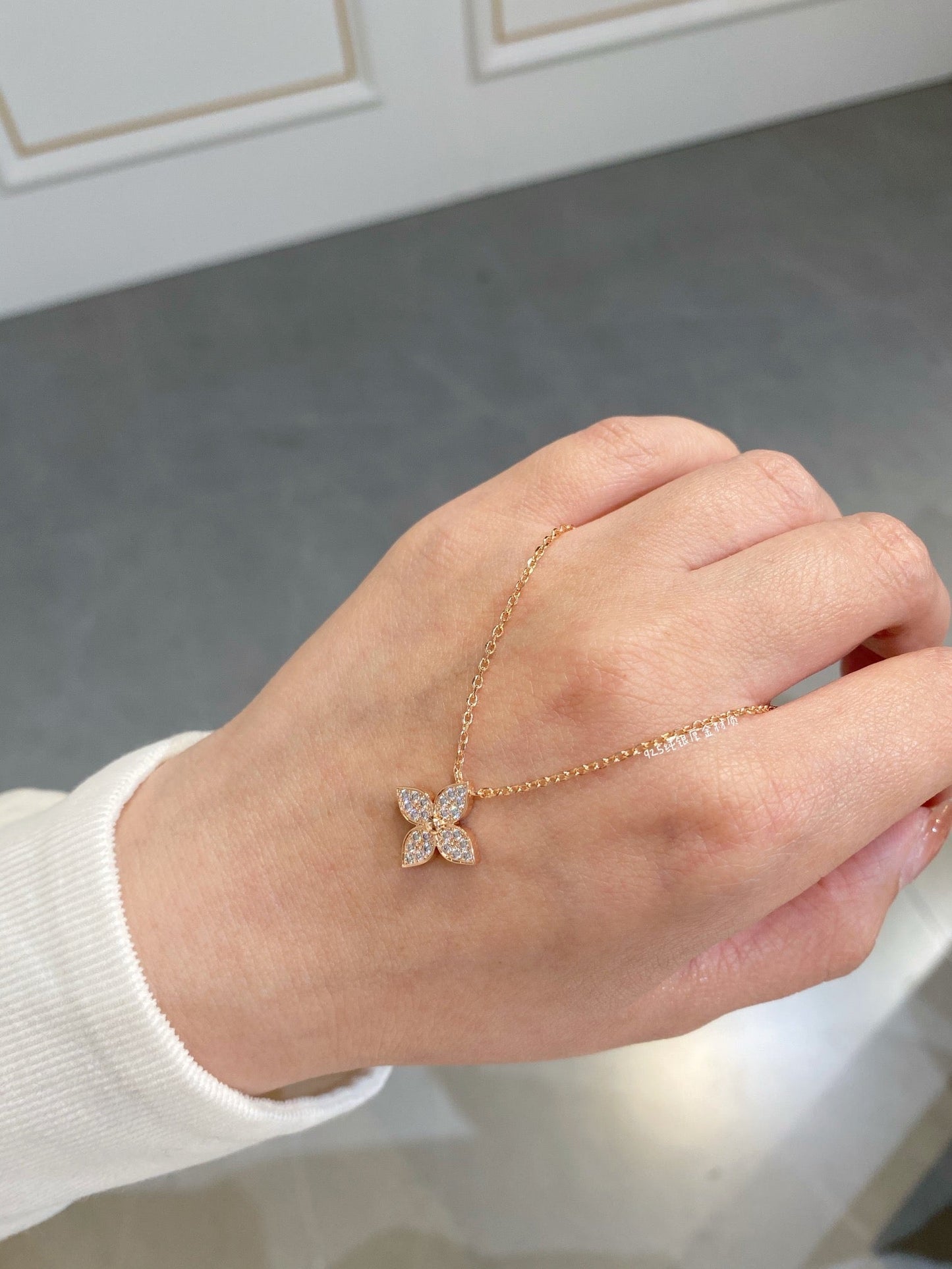 [vivabelle]STAR DIAMOND NECKALCE