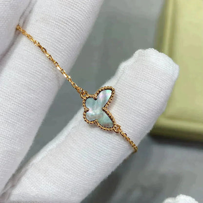 [vivabelle]BUTTERFLY DARK MOP BUTTERFLY BRACELET