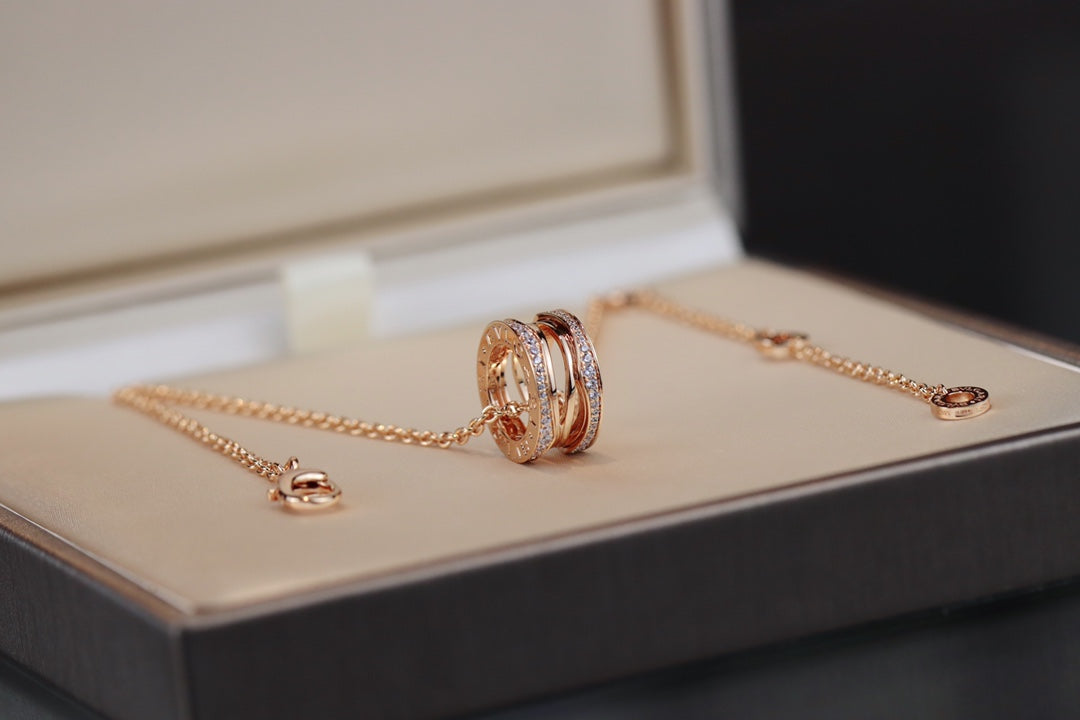 [vivabelle]ZERO 1 PINK GOLD NECKLACE