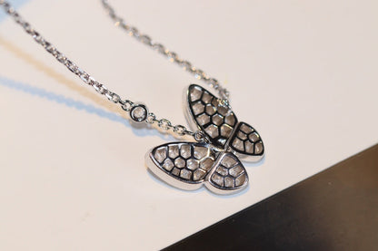 [vivabelle]BUTTERFLY DIAMOND NECKLACE