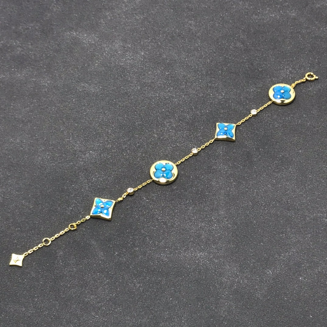 [vivabelle]STAR AND SUN TURQUOISE 4 MOTIFS 3 DIAMONDS