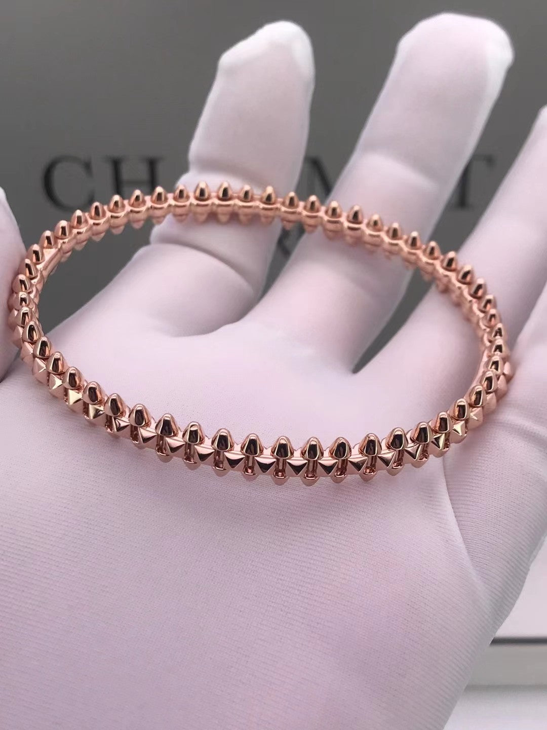 [vivabelle]CLASH PINK GOLD BRACELET