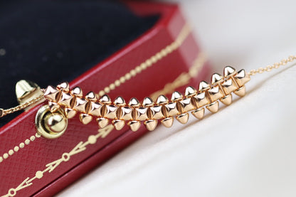 [vivabelle]CLASH PINK GOLD NECKLACE
