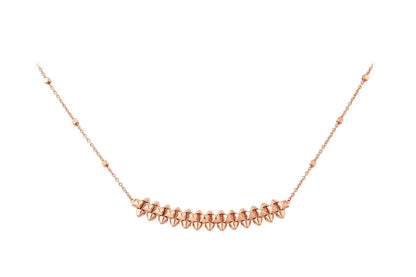 [vivabelle]CLASH PINK GOLD NECKLACE