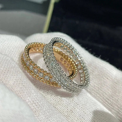 [vivabelle]PERLEE DIAMOND ROSE GOLD RING