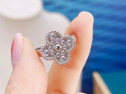 [vivabelle]CLOVER DIAMOND RING