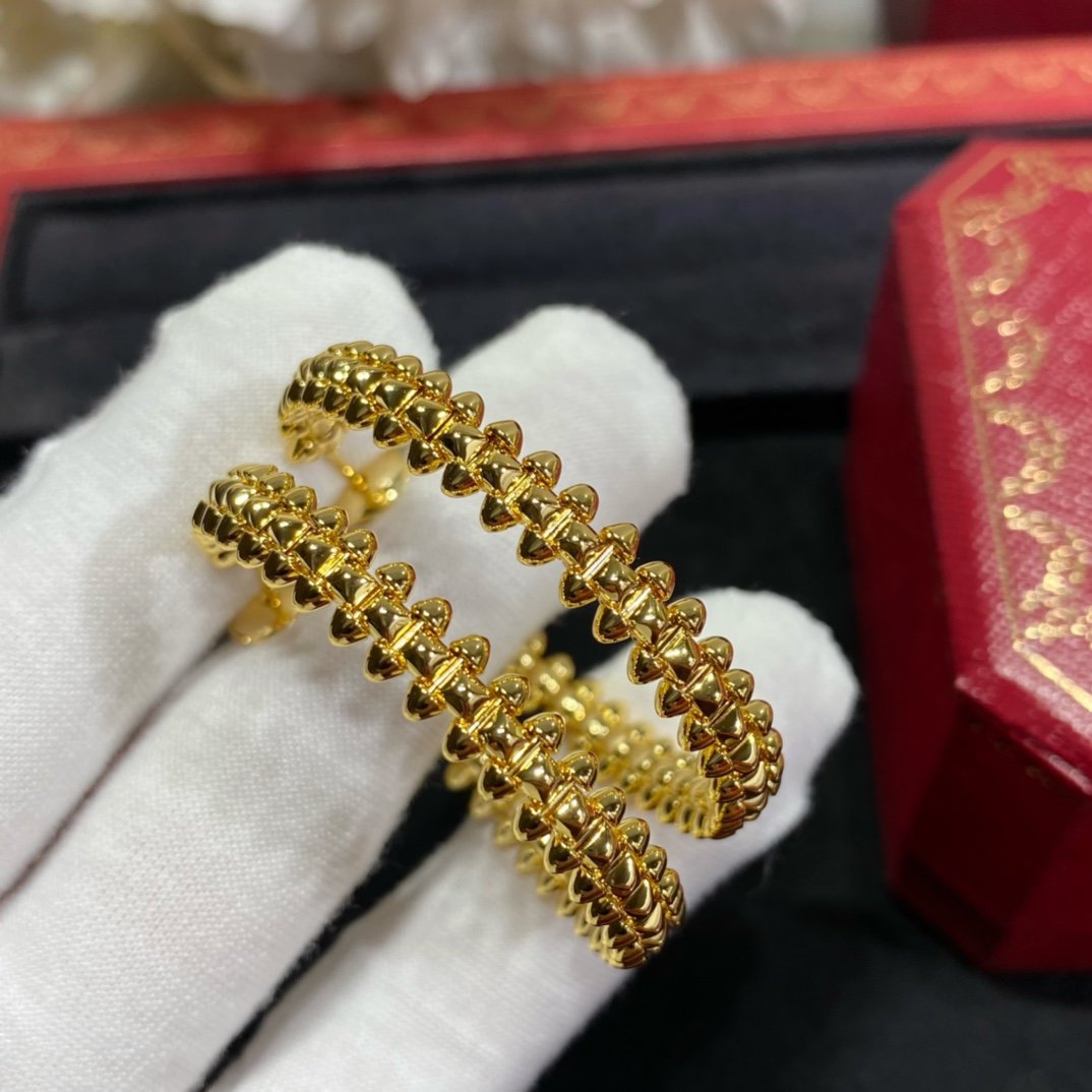 [vivabelle]CLASH LARGE HOOP EARRINGS