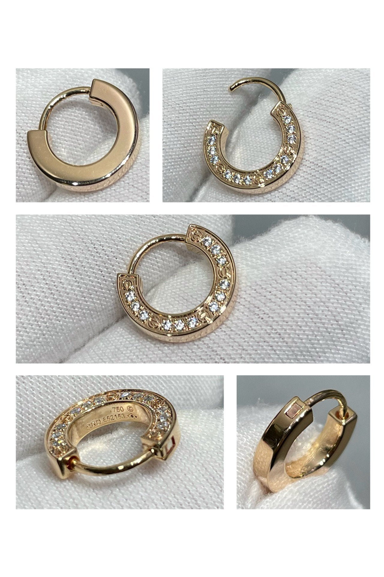 [vivabelle]LOVE DIAMOND EARRINGS