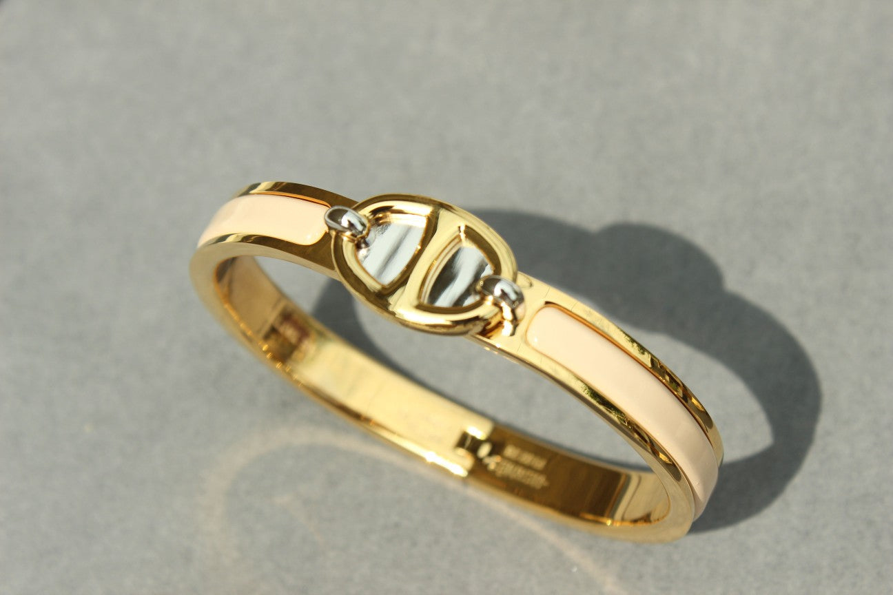 [vivabelle]CLIC CHAINE GOLD BRACELET