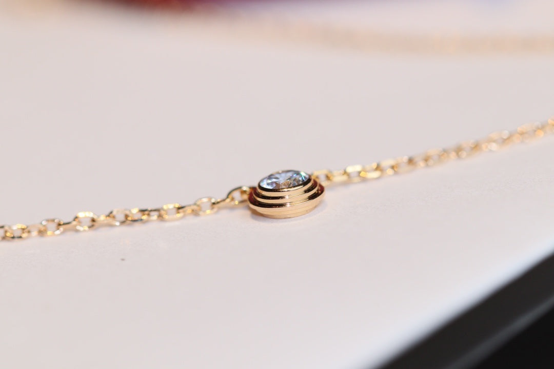 [vivabelle]DAMOUR DIAMOND NECKLACE