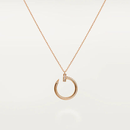 [vivabelle]JUSTE NECKLACE PINK GOLD