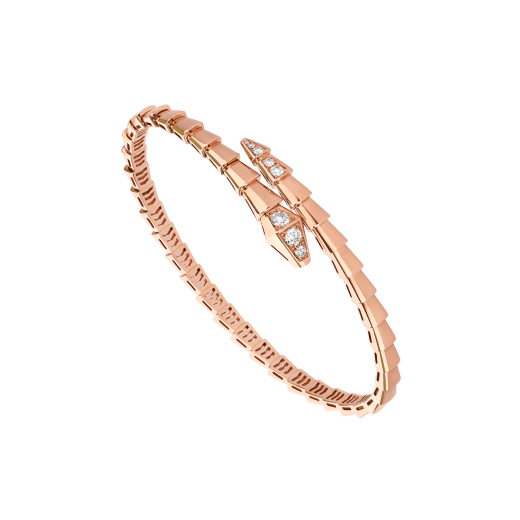 [vivabelle]SERPENTI BRACELET DIAMONDS PINK GOLD