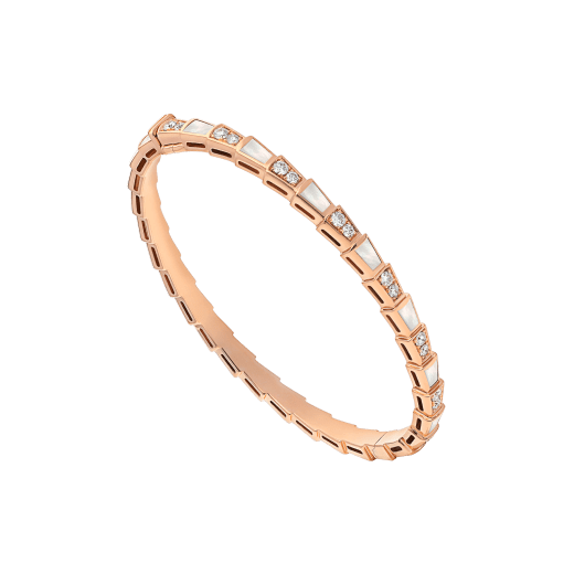 [vivabelle]SERPENTI BRACELET PINK GOLD MOP DIAMOND