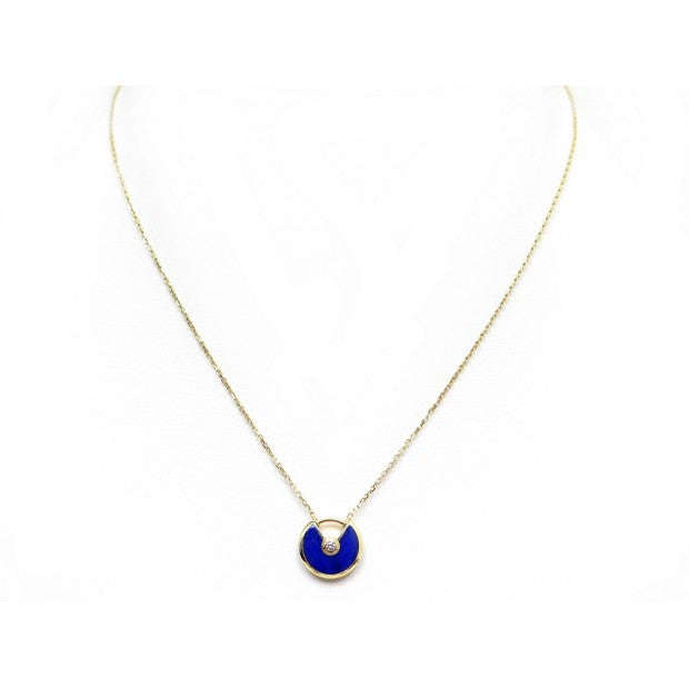 [vivabelle]AMULETTE ROSE GOLD AGATE NECKLACE