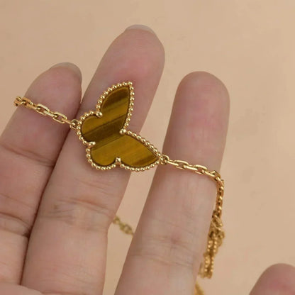 [vivabelle]LUCKY SPRING 5 MOTIF GOLD BRACELET