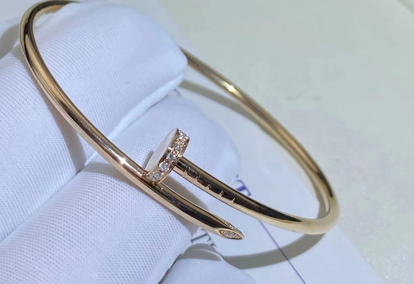 [vivabelle]JUSTE BRACELET 2.5MM DIAMONDS