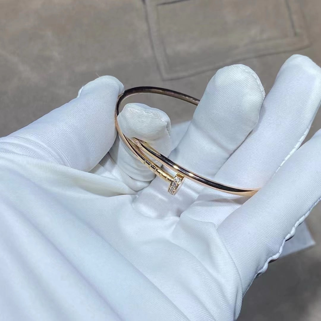 [vivabelle]JUSTE BRACELET 2.5MM DIAMONDS