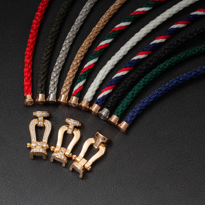 [vivabelle]FORCE LARGE HORSESHOE NO DIAMOND BRACELET SILVER