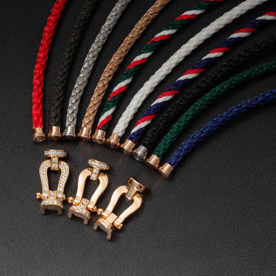 [vivabelle]FORCE LARGE HORSESHOE NO DIAMOND BRACELET ROSE GOLD