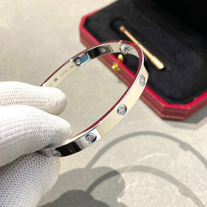 [vivabelle]LOVE BRACELET 6.1MM 10 DIAMONDS