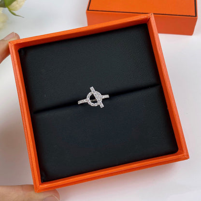 [vivabelle]ECHAPPEE RING SILVER DIAMOND