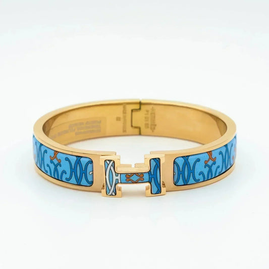 [vivabelle]H BRACELET BLUE MULTICOLOR
