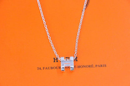 [vivabelle]HM NECKLACE H LETTER OVAL SERIES