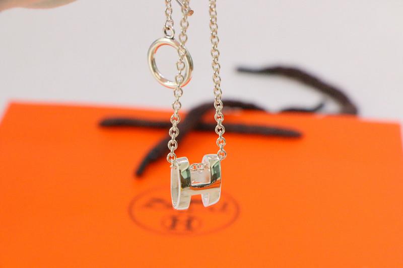 [vivabelle]HM NECKLACE H LETTER OVAL SERIES