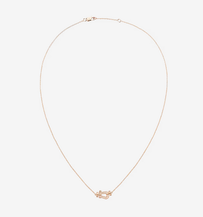[vivabelle]FORCE 10 DIAMOND PINK GOLD NECKLACE MINI MODEL