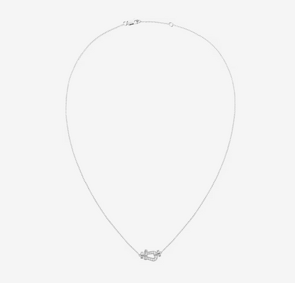 [vivabelle]FORCE 10 DIAMOND SILVER NECKLACE MINI MODEL