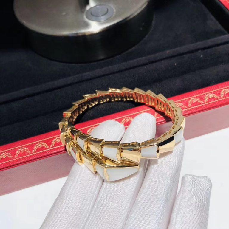[vivabelle]SERPENTI BRACELET MOP GOLD