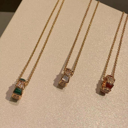 [vivabelle]SERPENTI PEDANT DIAMOND NECKLACE