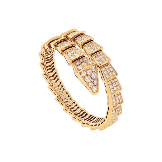 [vivabelle]SERPENTI BRACELET 8MM GOLD DIAMOND