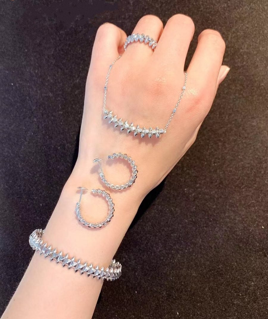 [vivabelle]CLASH SILVER BRACELET