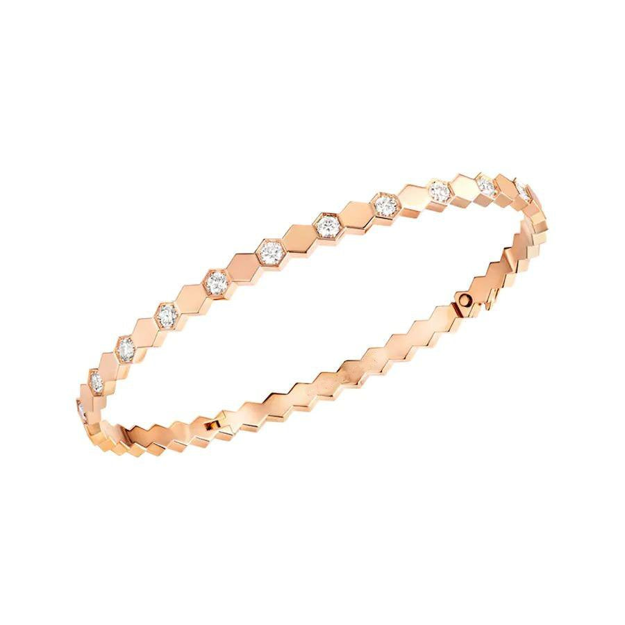 [vivabelle]BEE LOVE SILVER DIAMOND BRACELET