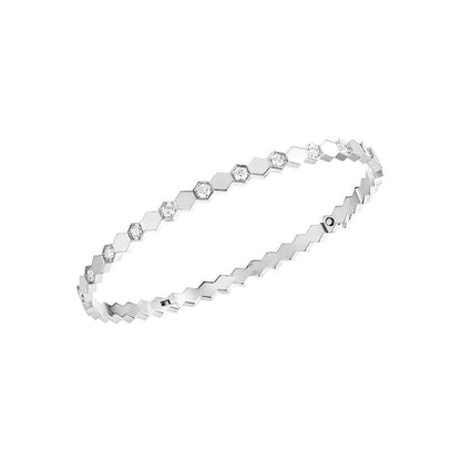 [vivabelle]BEE LOVE SILVER DIAMOND BRACELET